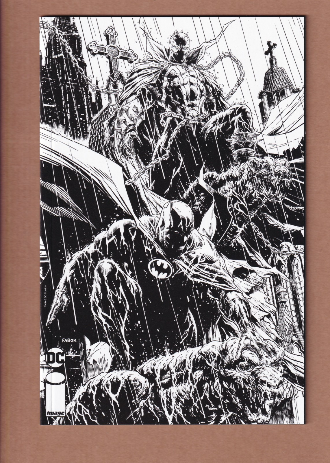 Batman/Spawn 1 -Cover L 1:25 (DC/Image, Todd McFarlane, Greg Capullo, 2023) LST1