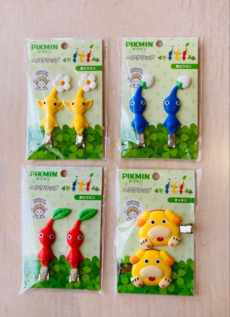 Adult Collectible Use +13 Pikmin Hair Clip 4 Set Pikmin Hair Accessories Adult Collectible Use +13 Pikmin Hair Clip 4 Set Pikmin Hair Accessories