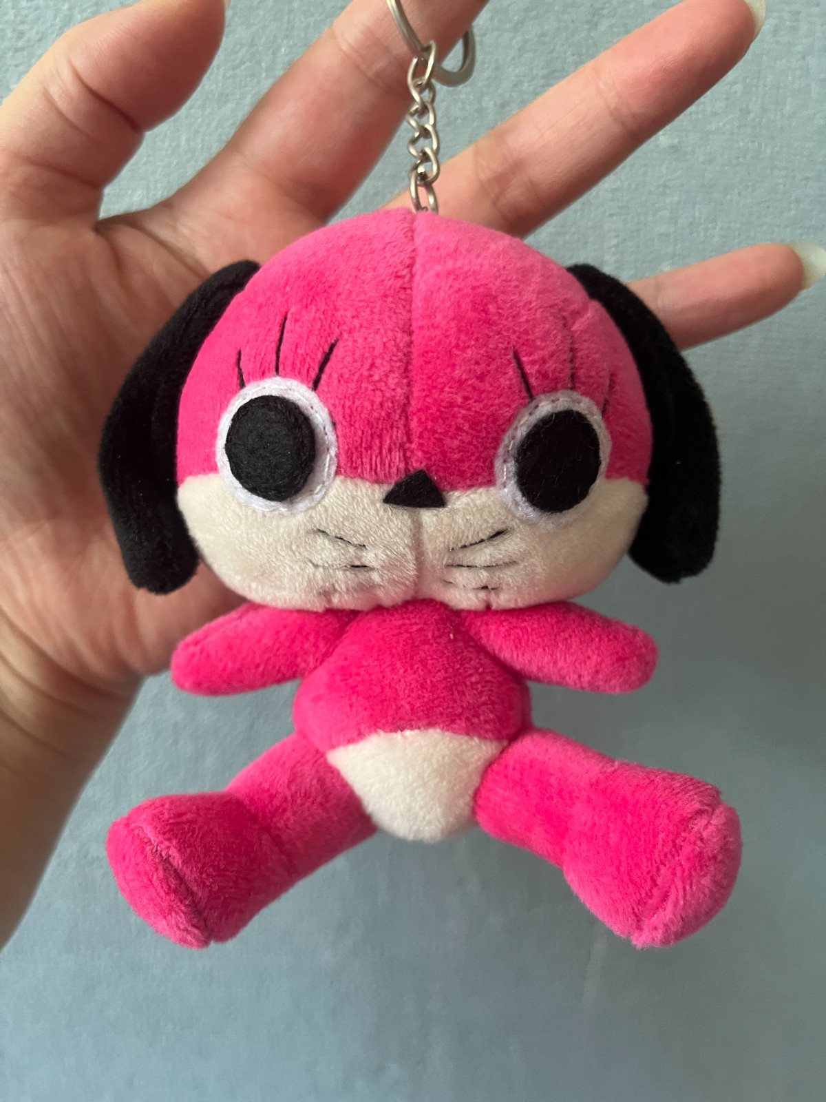 10cm Paranoia Agent Maromi Plush Doll Hanging Keychain Pendant Handmade