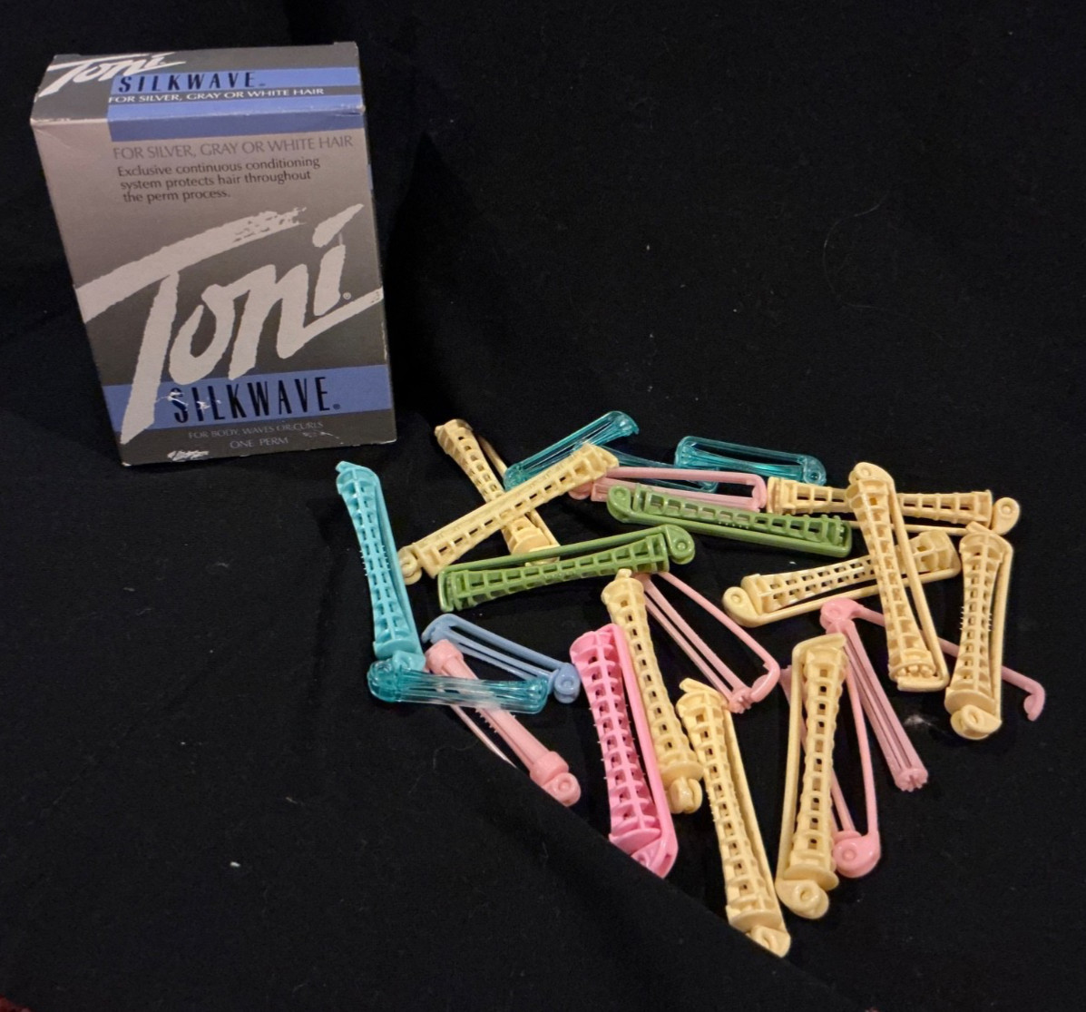 Vintage Toni Silkwave Perm with Curlers for PROP 1990 complete