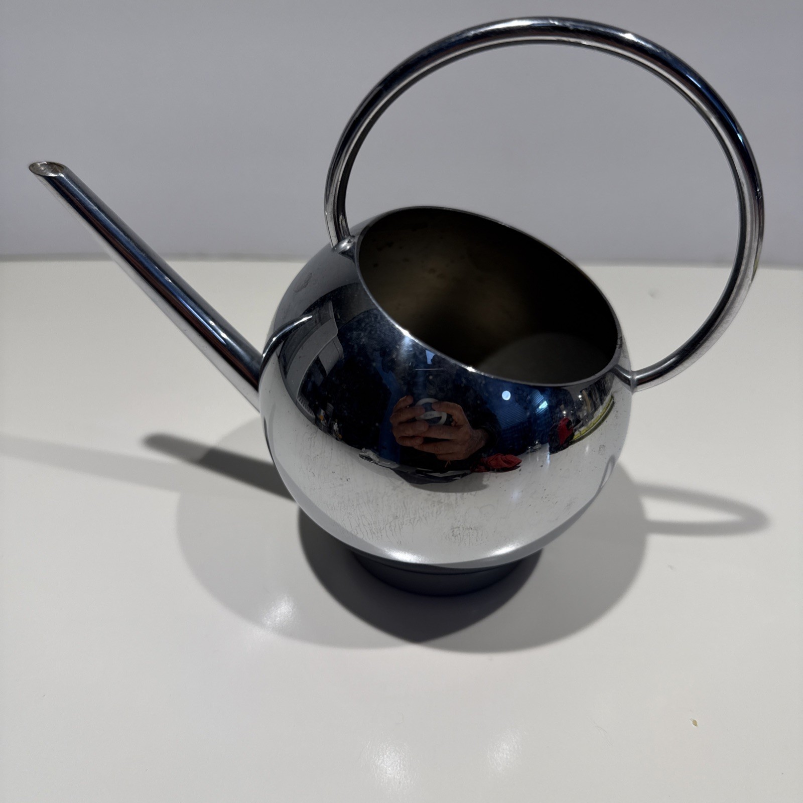 Vintage Chase USA Spherical Chrome Syrup Pitcher 1930\'s Art Deco Russell Wright Vintage Chase USA Spherical Chrome Syrup Pitcher 1930\'s Art Deco Russell Wright