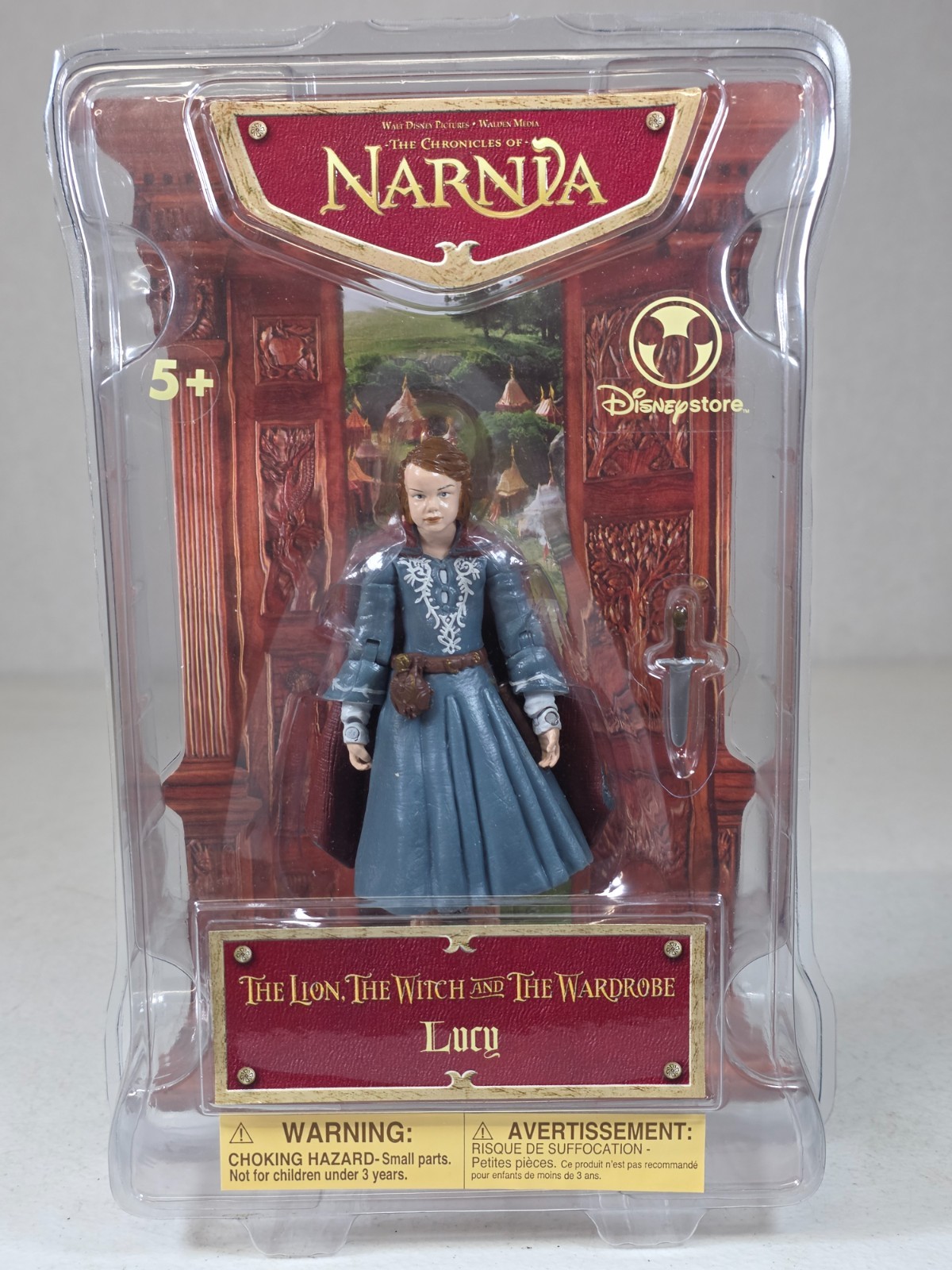 Disney Narnia Lion Witch Wardrobe Lucy Action Figure Disney Store Factory Sealed
