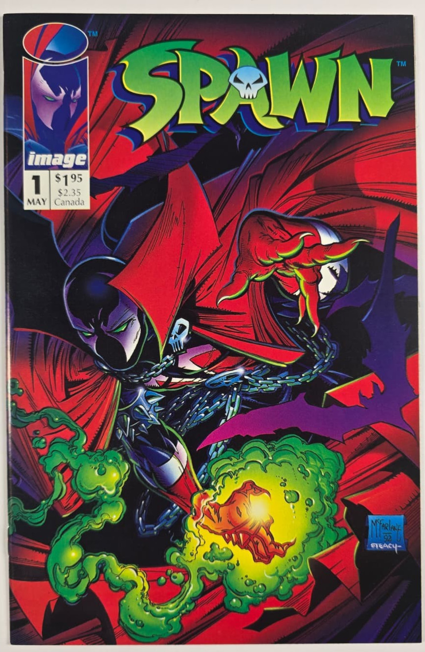 Spawn #1 1992 Origin & 1st appearance of Spawn First Print NM