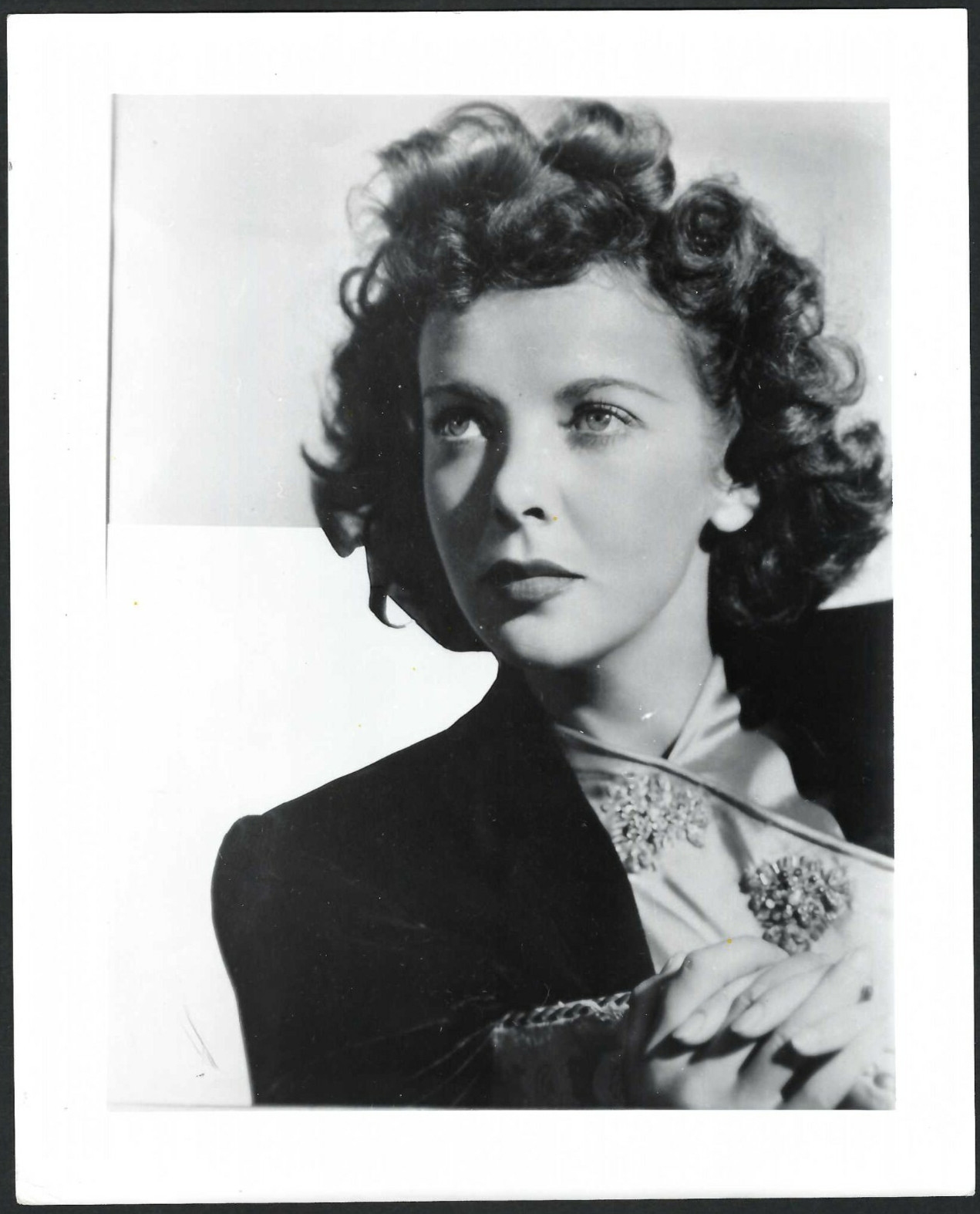 IDA LUPINO VINTAGE ORIGINAL PHOTO HOLLYWOOD STAR ACTRESS AMAZING BEAUTY PORTRAIT