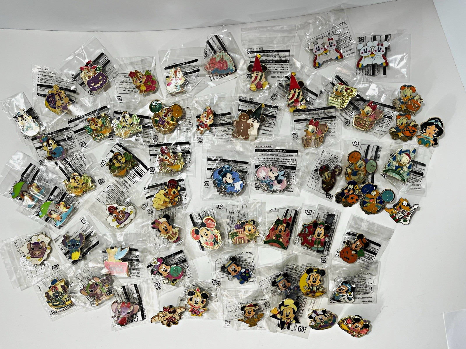 Lot of 60 Tokyo Disney Resort TDR Exclusive Pins Most of them are new