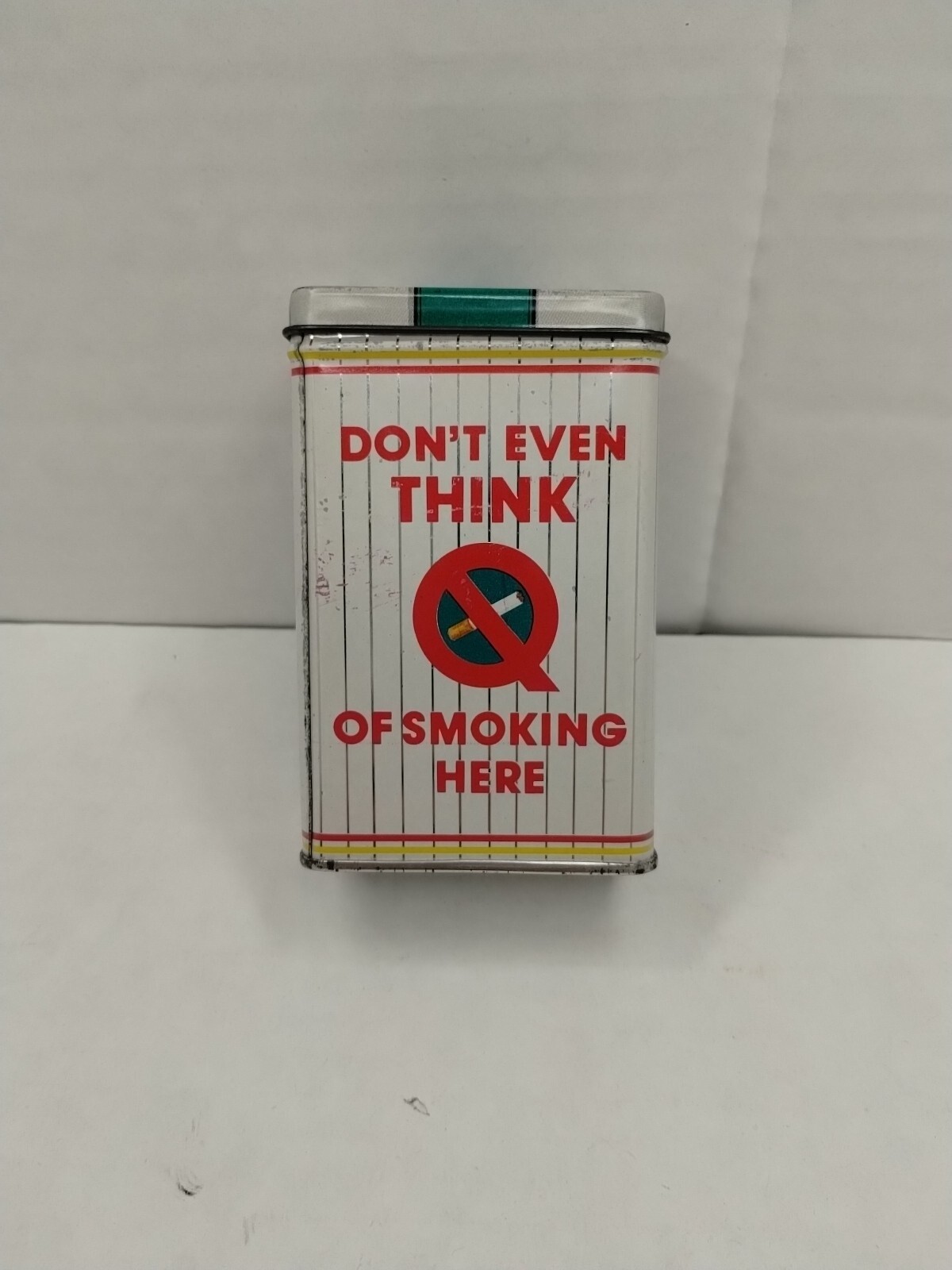 THE TINSMITH’S CRAFT - I Can Quit Don\'t Even Think Of Smoking COLLECTIBLE TIN THE TINSMITH’S CRAFT - I Can Quit Don\'t Even Think Of Smoking COLLECTIBLE TIN