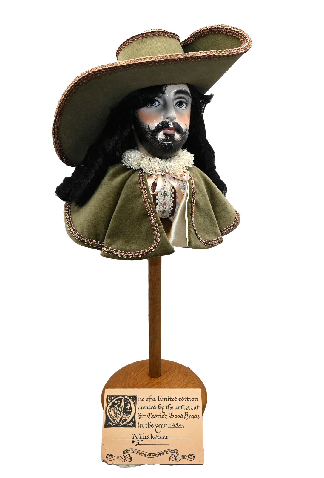 Rare Vtg Sir Cedric\'s Good Heads Lynda Jasper-Vogel \
