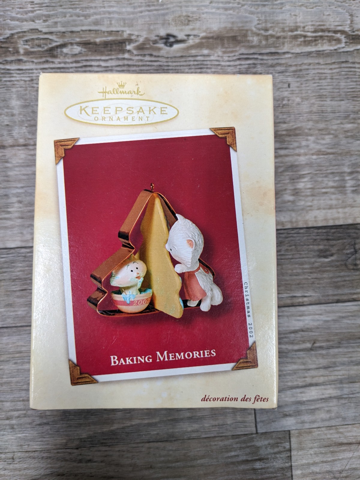2002 Hallmark Keepsake Ornament Christmas Baking Memories 2002 Hallmark Keepsake Ornament Christmas Baking Memories