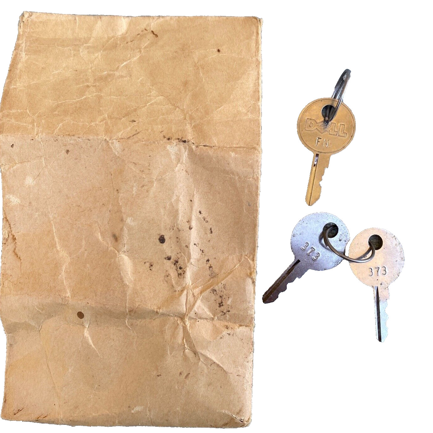 Dell Computer PC Key FN Other 373 Keys Envelope Collectible Server Gift Vintage 