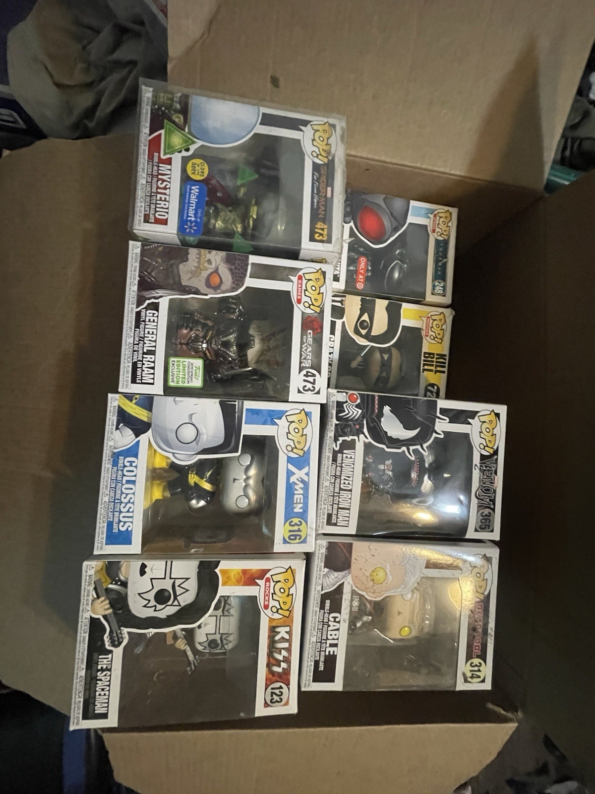 22 Funko Pop,Vinyl Mixed Lot  Boxed Exclusives Star Wars Marvel dc comics, movie