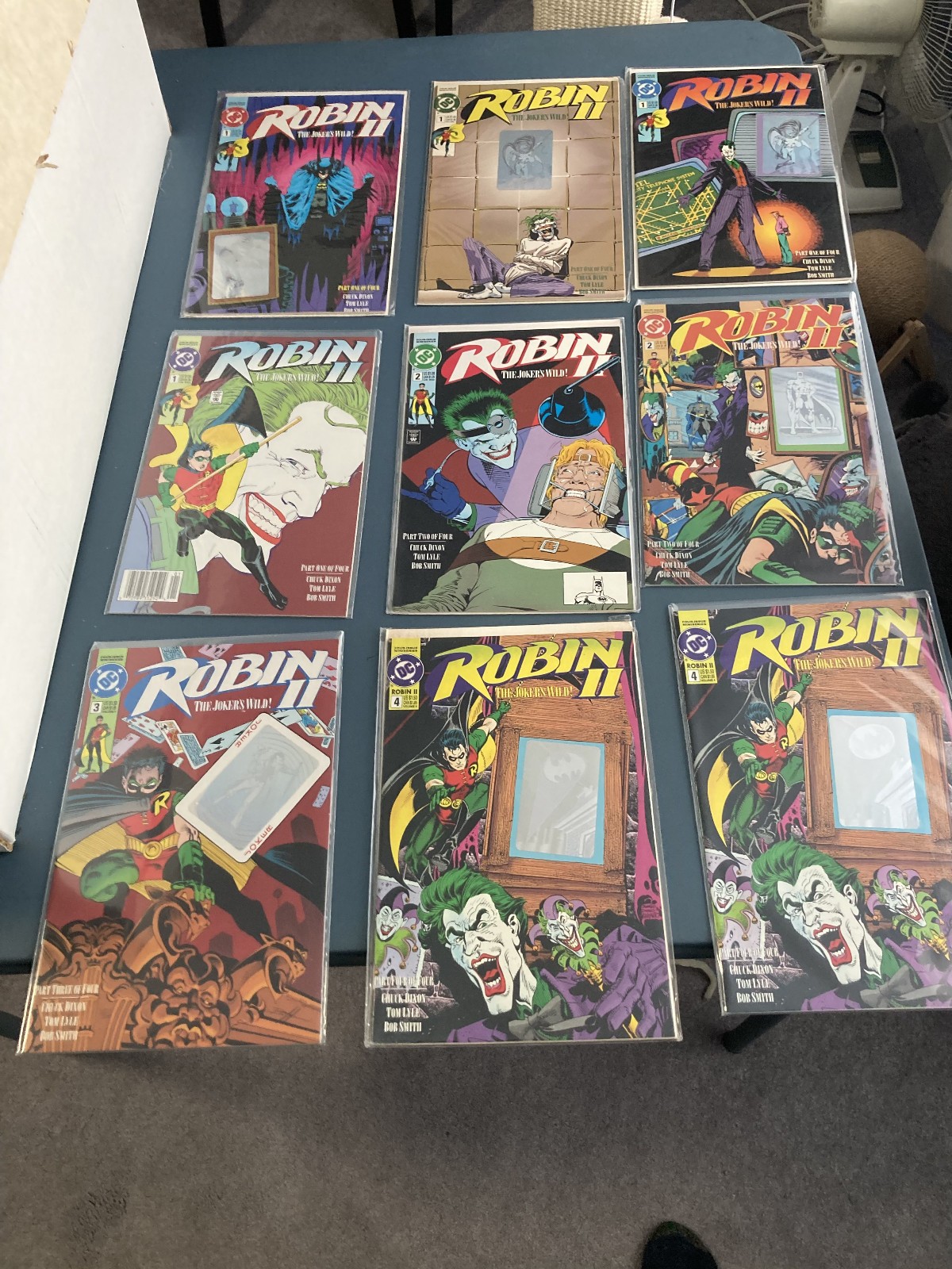 ROBIN II #1 - #4, FULL RUN PLUS VARIANTS, DC COMICS, 1991, VF/NM