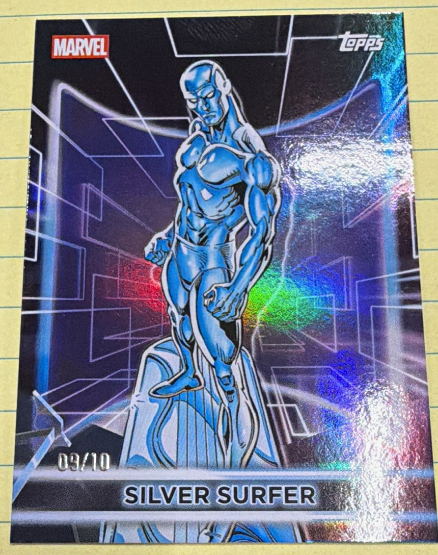 Topps 2026 Marvel Silver Surfer #34 Non-Sport Trading Card Serial #/10