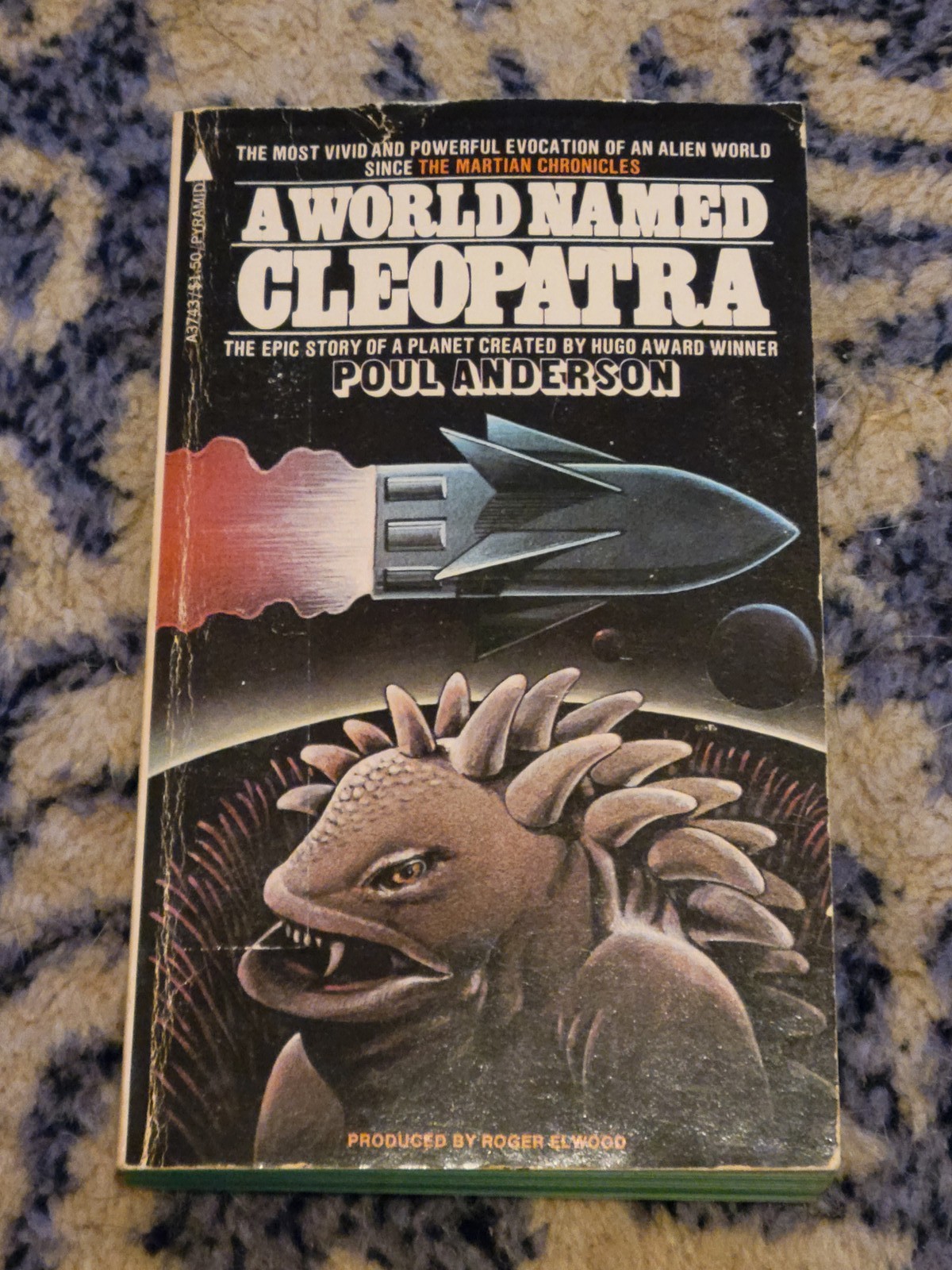 A World Named Cleopatra Poul Anderson Vintage Sci-Fi Paperback Pyramid Books