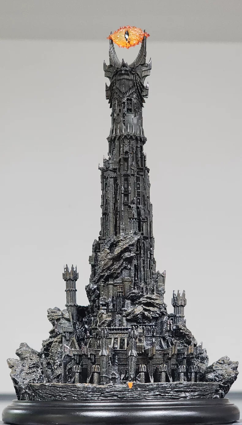 WETA TOWER OF BARAD-DUR Environment Statue Model The Lord of the Rings NEW