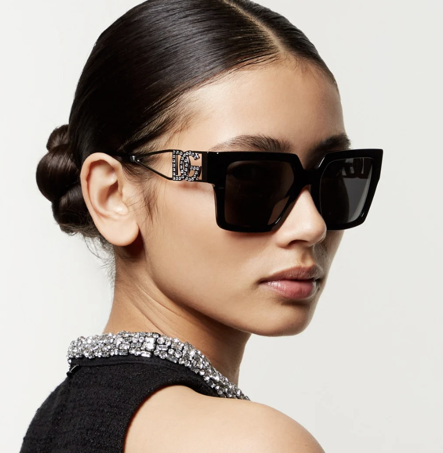 NEW Dolce & Gabbana DG4446B - 5016G BLACK Sunglasses
