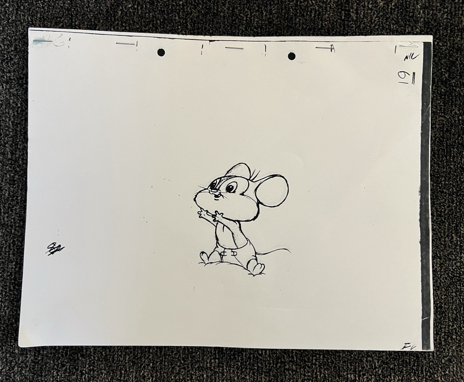 Animation Pencil Test Copy  - Warner Bros.
