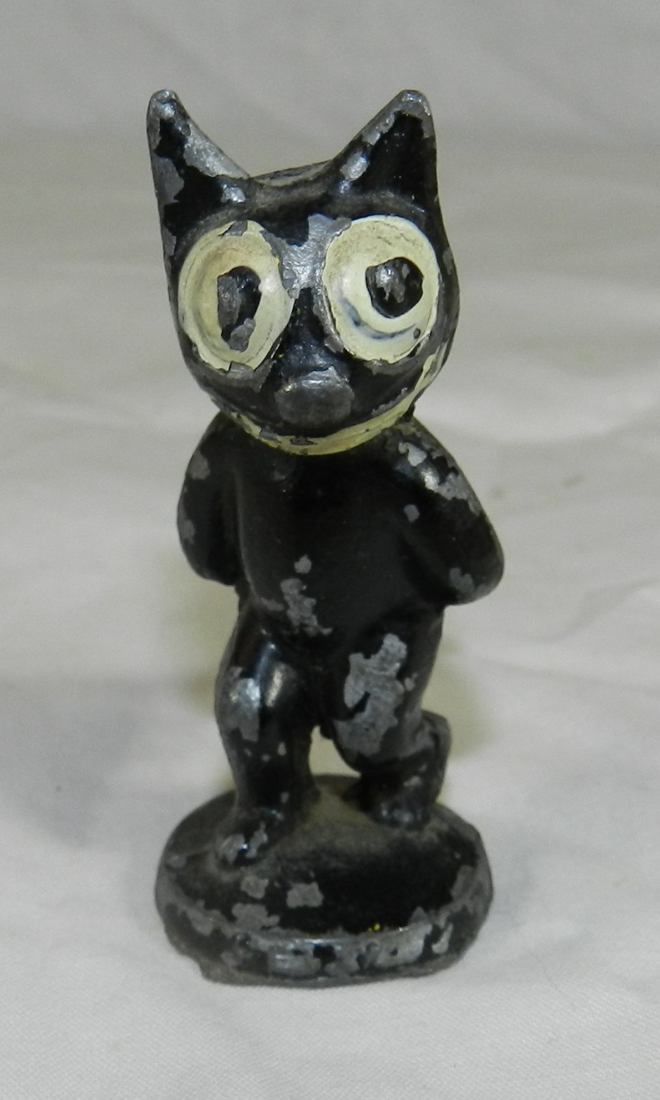 Antique Felix the Cat lead comics figure - copyright 1925 Sullivan - 2.25\