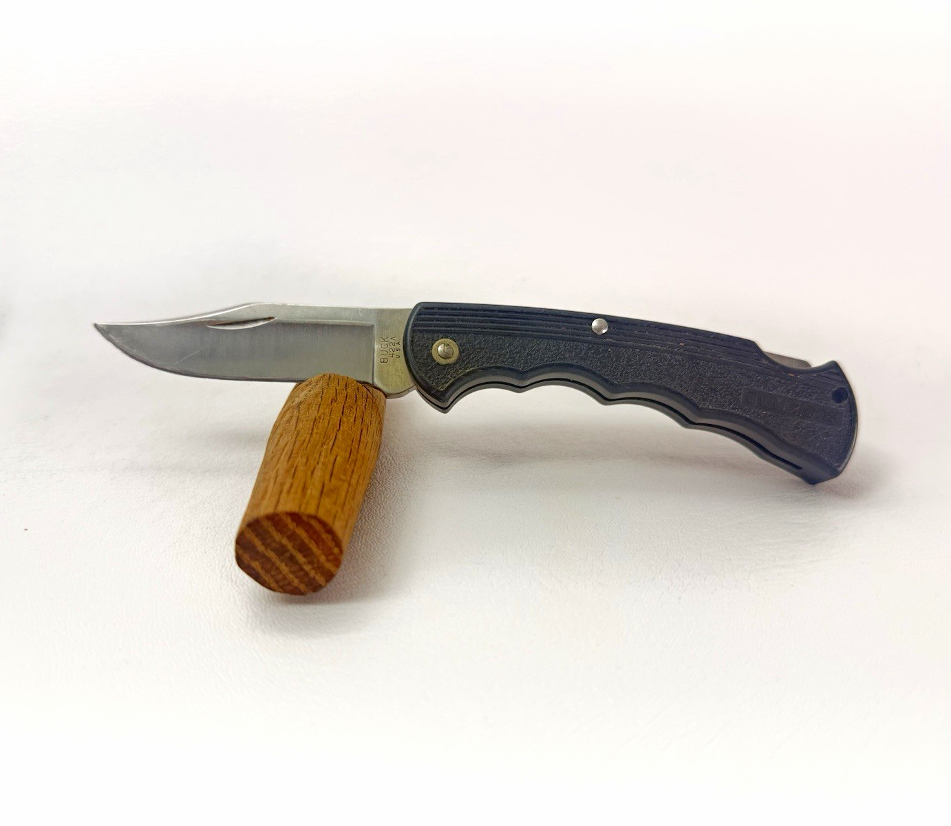 Vintage 1994 Buck 422 Bucklite Lockback Pocket Knife USA
