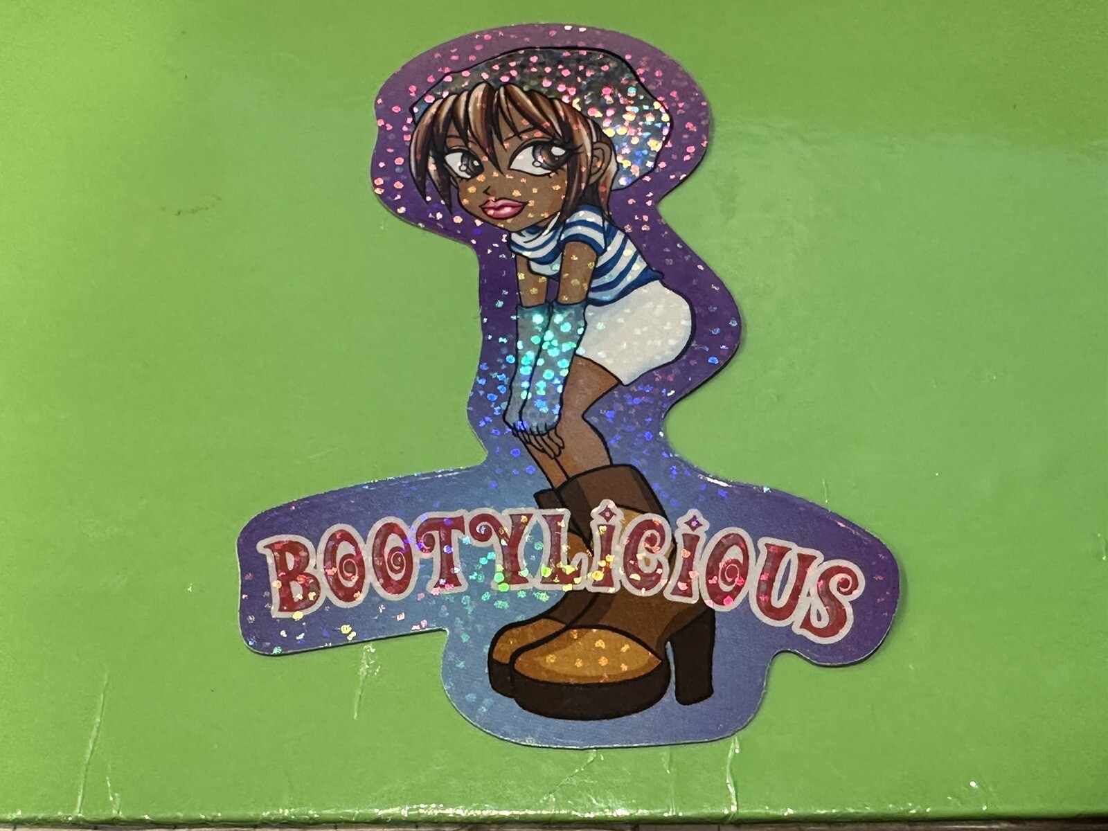 Allstar Girls Y2K Holofoil Vending Sticker #13 of #21 (2004) 