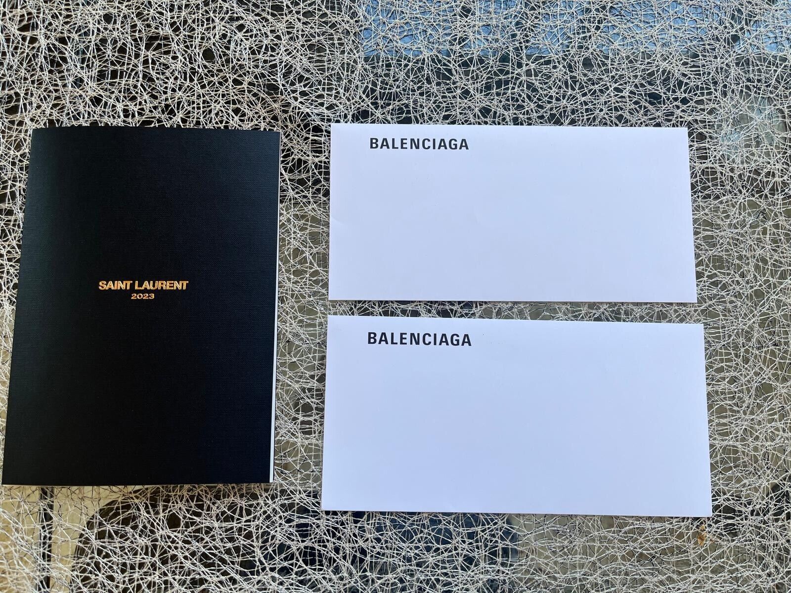 Balenciaga × SLP , Kering Stationary Supplies : 2 Envelopes & 1 Card , BNWT OS
