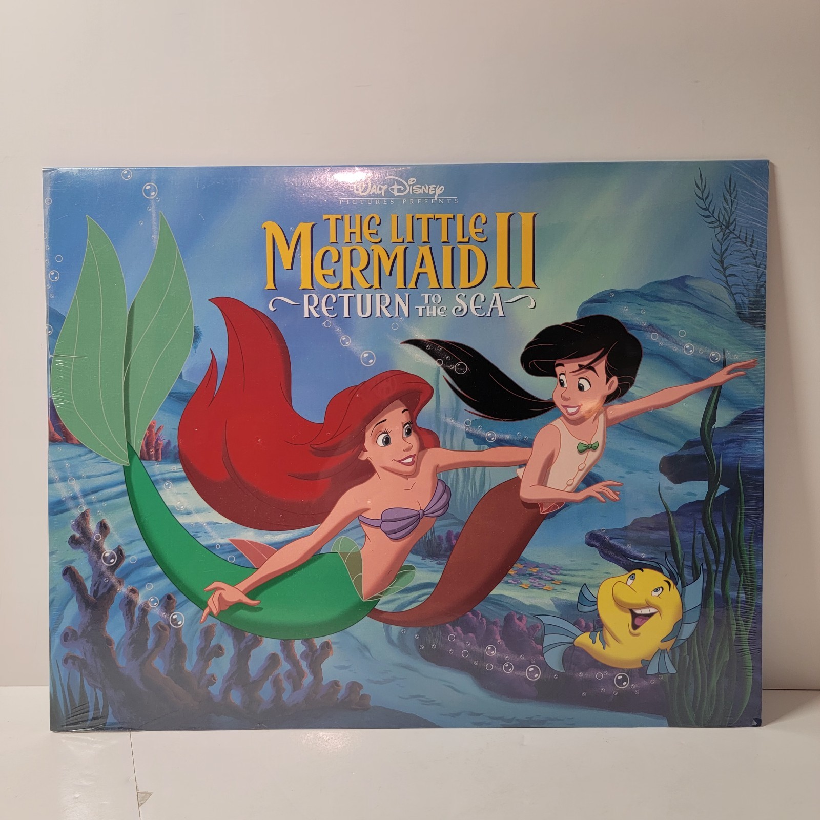 Vtg 2000 Walt Disney Pictures The Little Mermaid 2 Lithograph Sealed 8 X 10 PA
