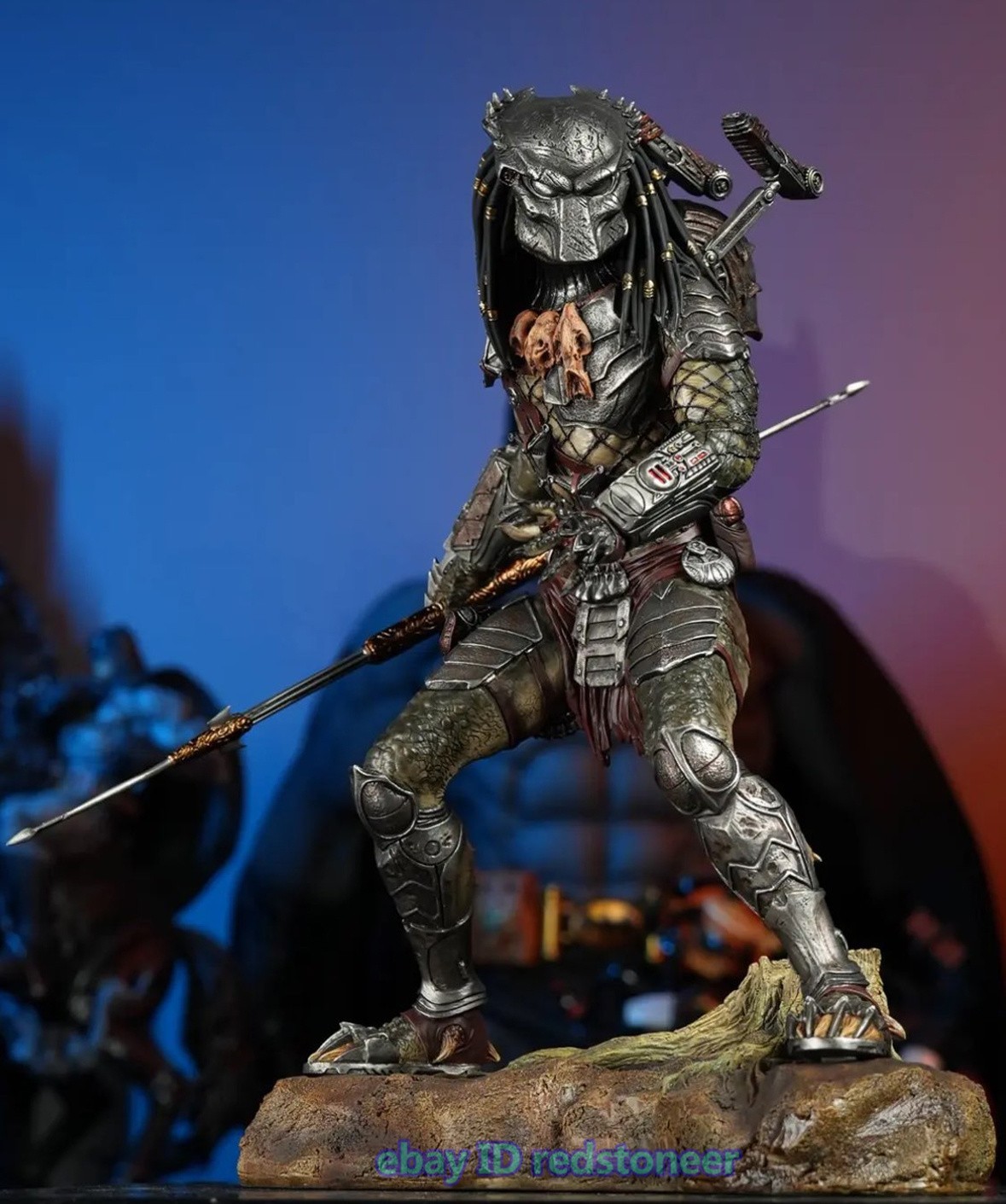 Wolf Predator Alien Statue 1/5 Painted Figure Customized Model Collection H37cm