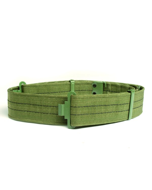Genuine East German Green NVA Nylon Combat Belt UTV DDR Cold War Military OD