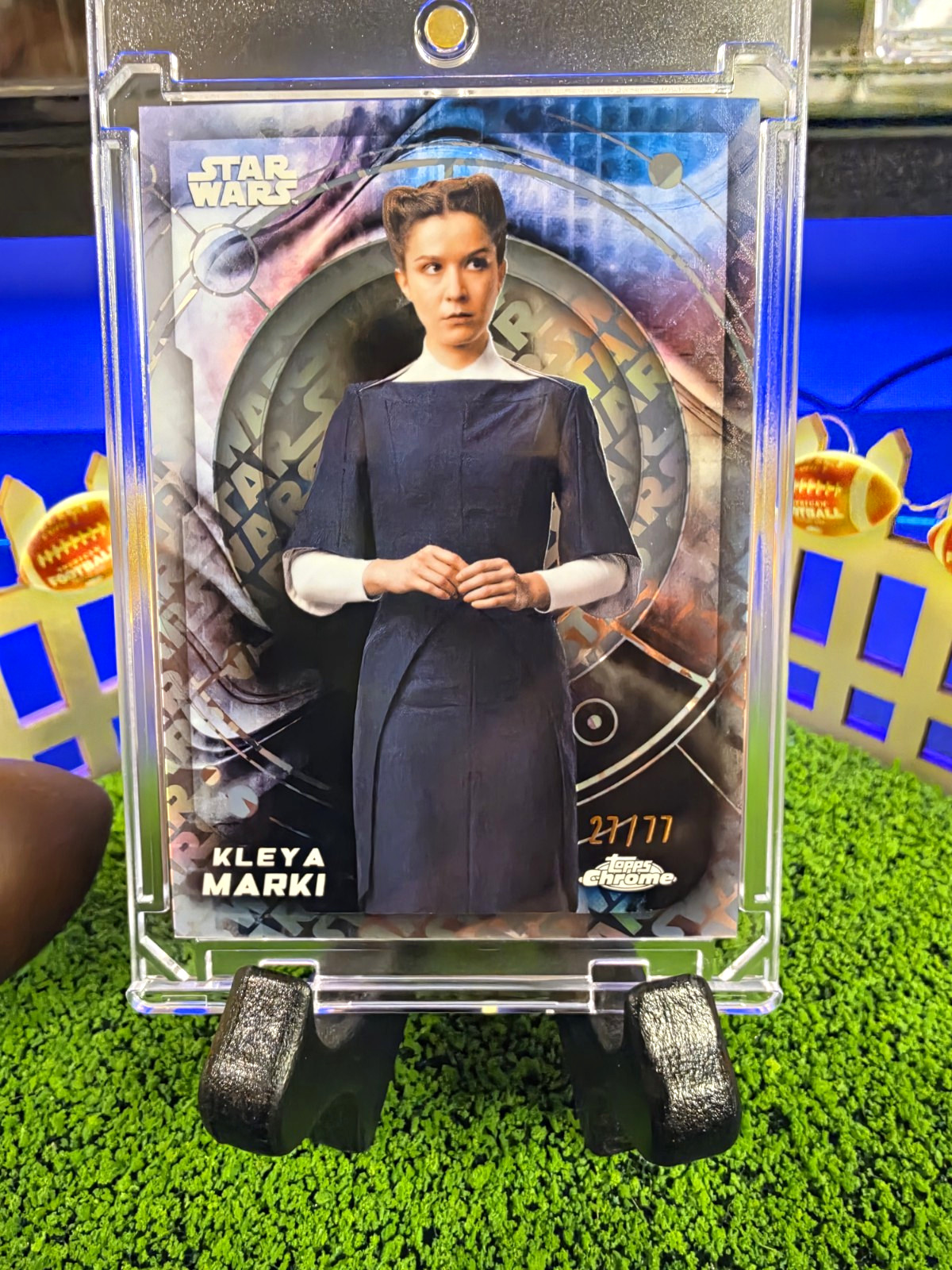 2026 Topps Chrome Star Wars Andor Kleya Marki Numbered 27/77 #97