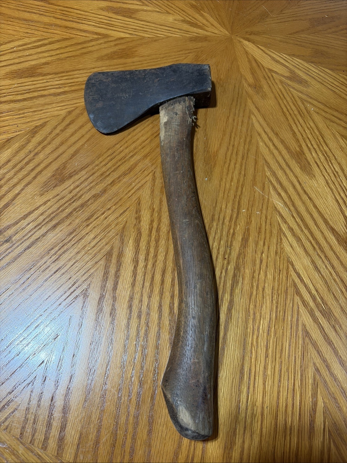 Vintage Plumb Single Bit Axe 2 Lbs. 5.6 Oz. With Handle USA 16” Long