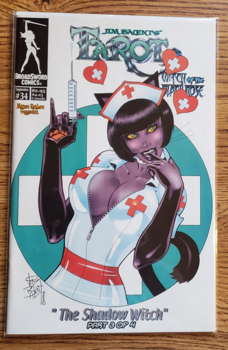 Tarot Witch of the Black Rose #34 A t NM Retirement Sale OOP