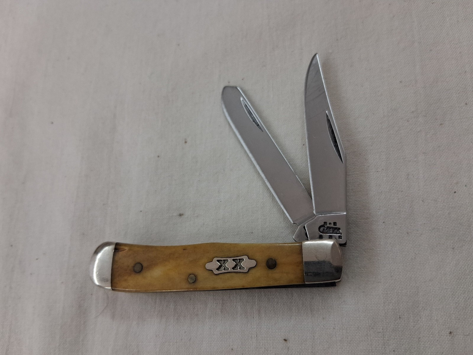 USED 2004 Case XX 62154 Tiny Trapper 2-bladed Pocketknife NO BOX