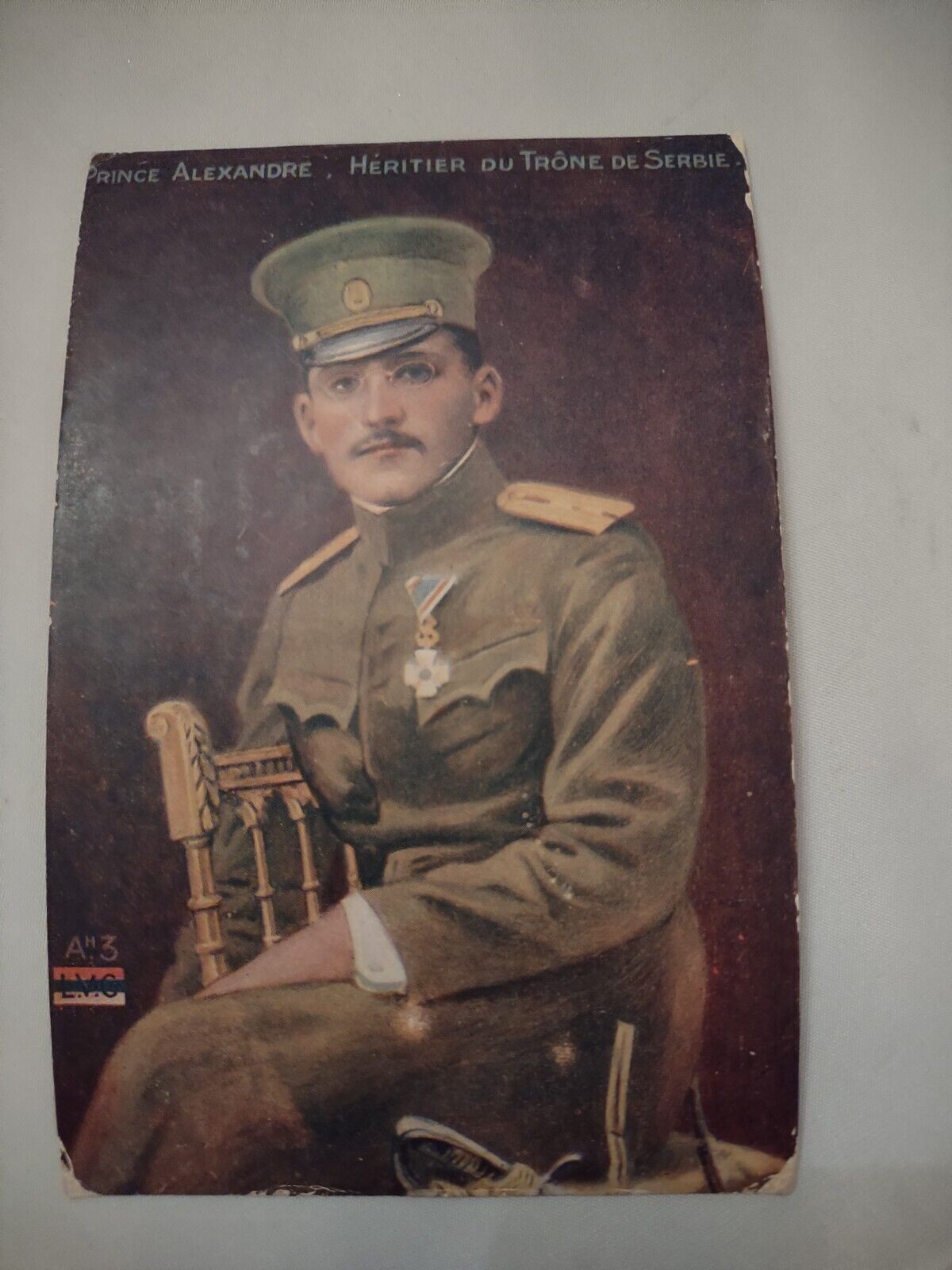WWI Prince Alexander of Serbia Crotia Yugoslavia  Unifier