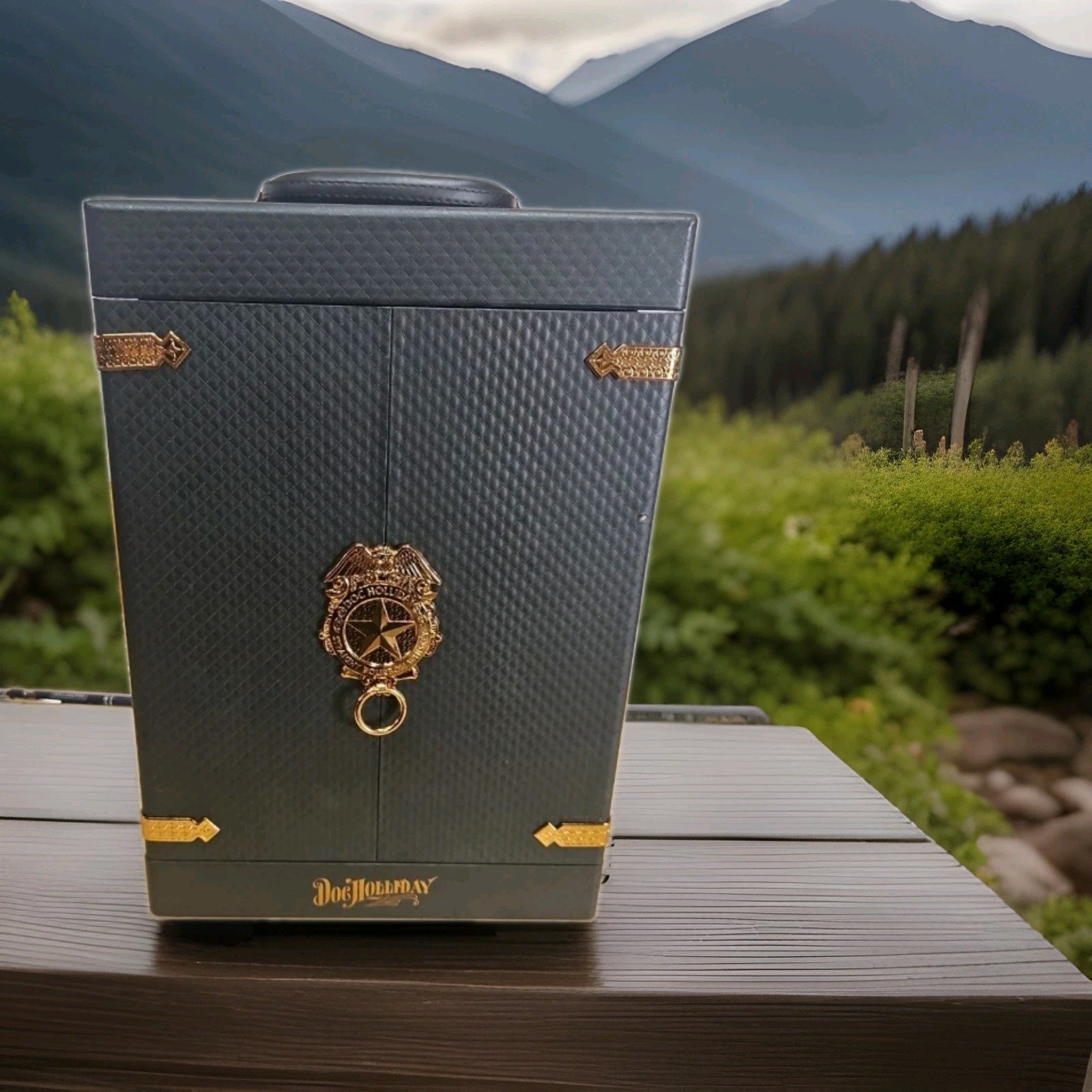 Doc Holliday Collectible Whiskey Decanter Box  Without Bottle Rare
