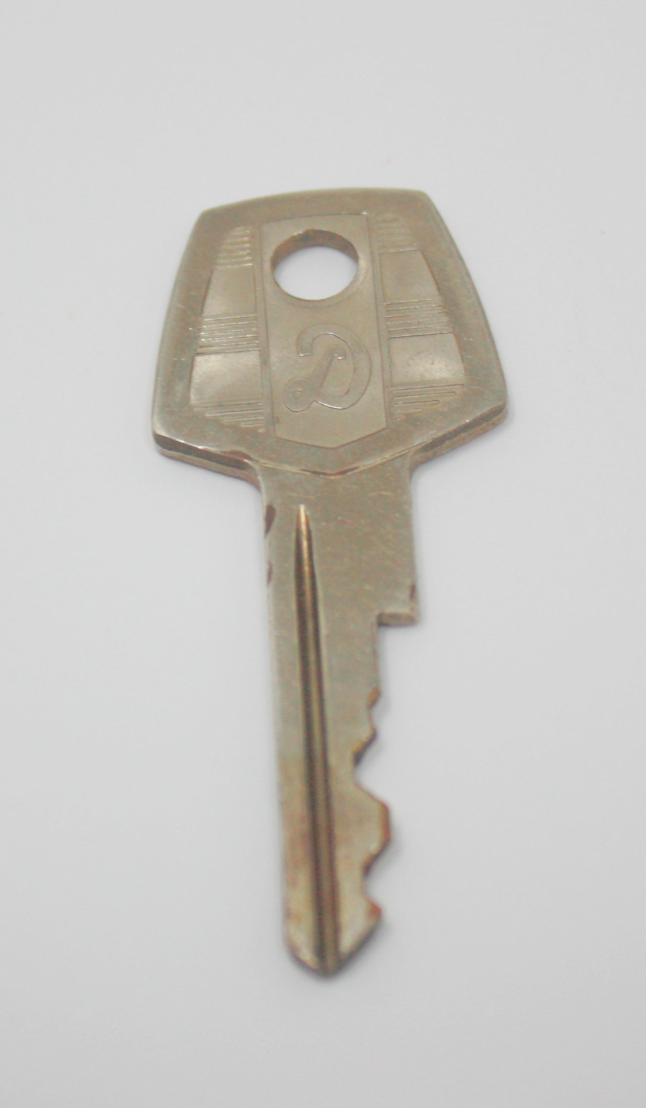 Vintage 1956-1966 Dodge Car Key Genuine OEM Script D Logo Cut Mopar