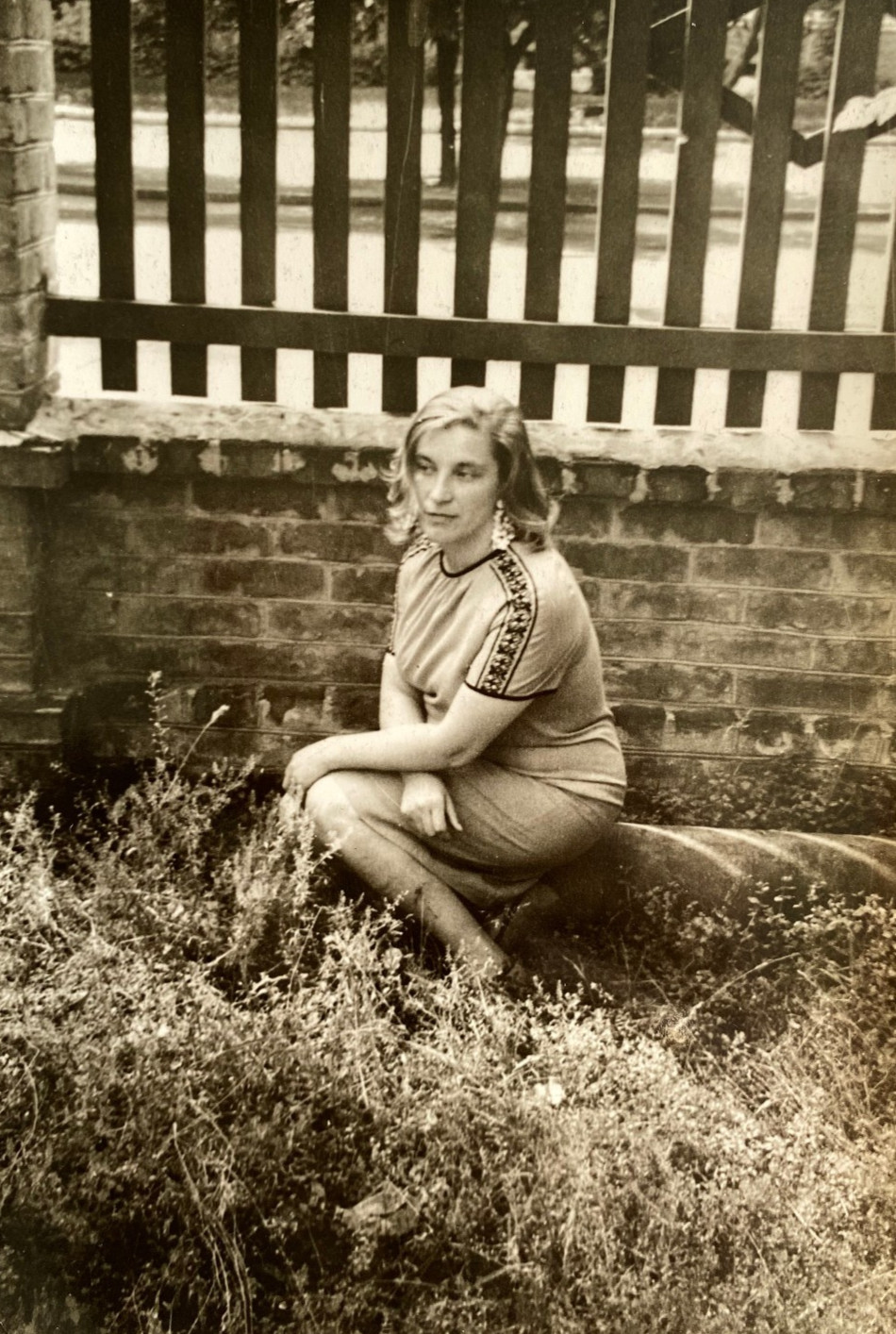 Beautiful girl soviet life young woman ussr vintage photo