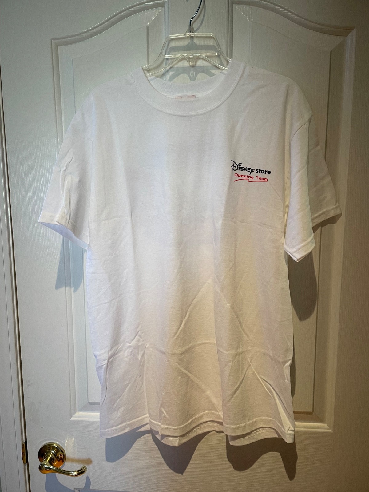 Vintage 2001 Disney Store Opening Team Shirt Cast Member Exclusive New Large USA