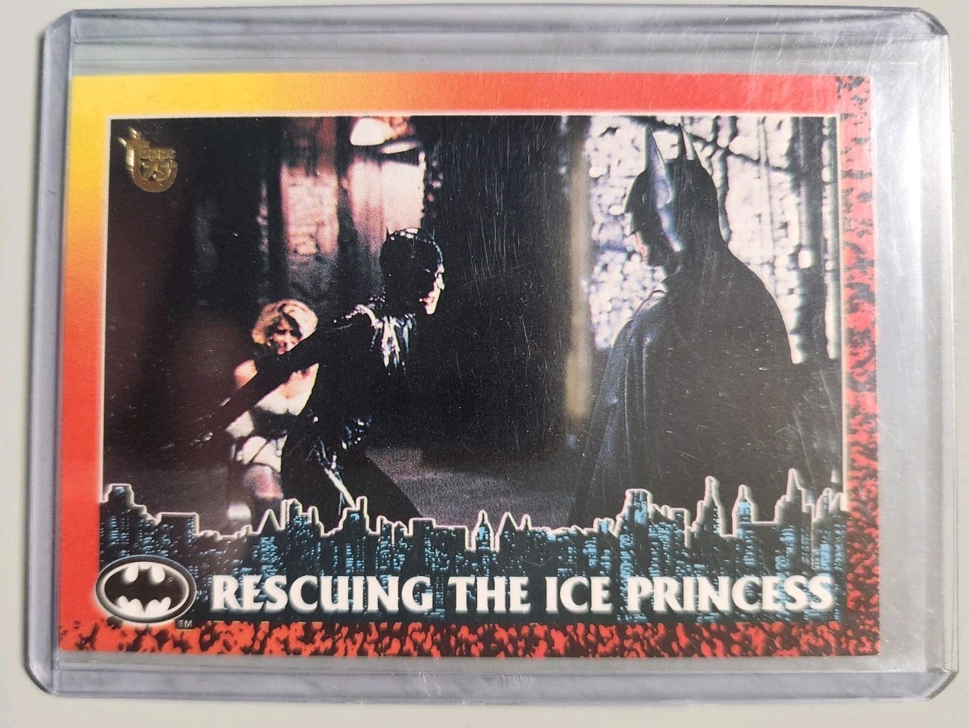 2013 Topps 75th Anniversary Buyback Gold Foil Stamp 1992 Batman Returns #49