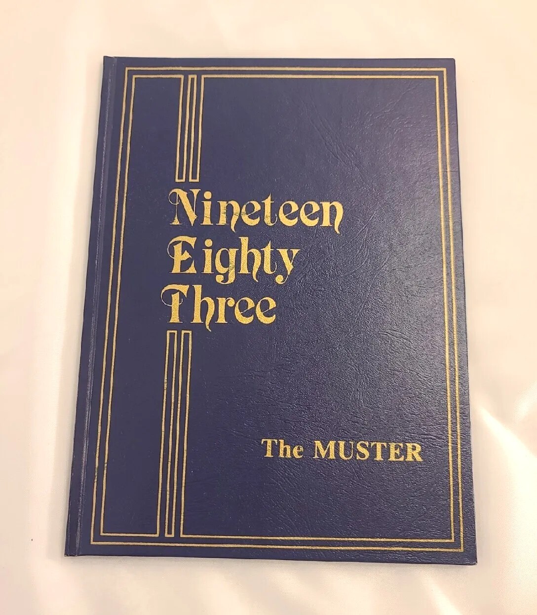 1983 CLEVELAND JUNIOR NAVAL ACADEMY, ST LOUIS, MO YEARBOOK - THE MUSTER