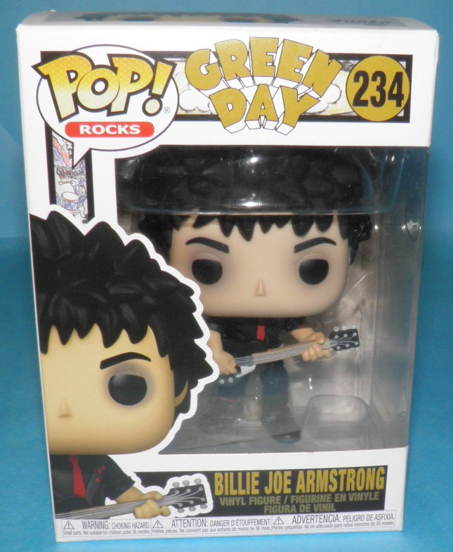 Funko Pop Rocks Green Day Billie Joe Armstrong #234 Vinyl Figure
