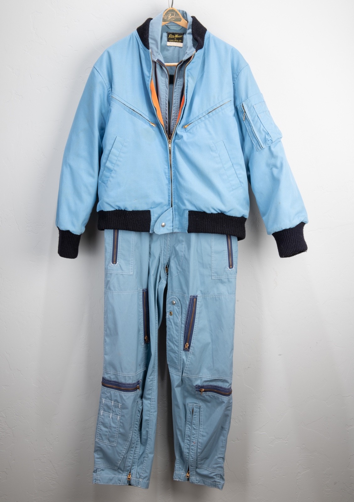 1960\'s Vtg. Aircraft  Company Test Pilot Flight Suit & Jacket, Flite Wear, NASA