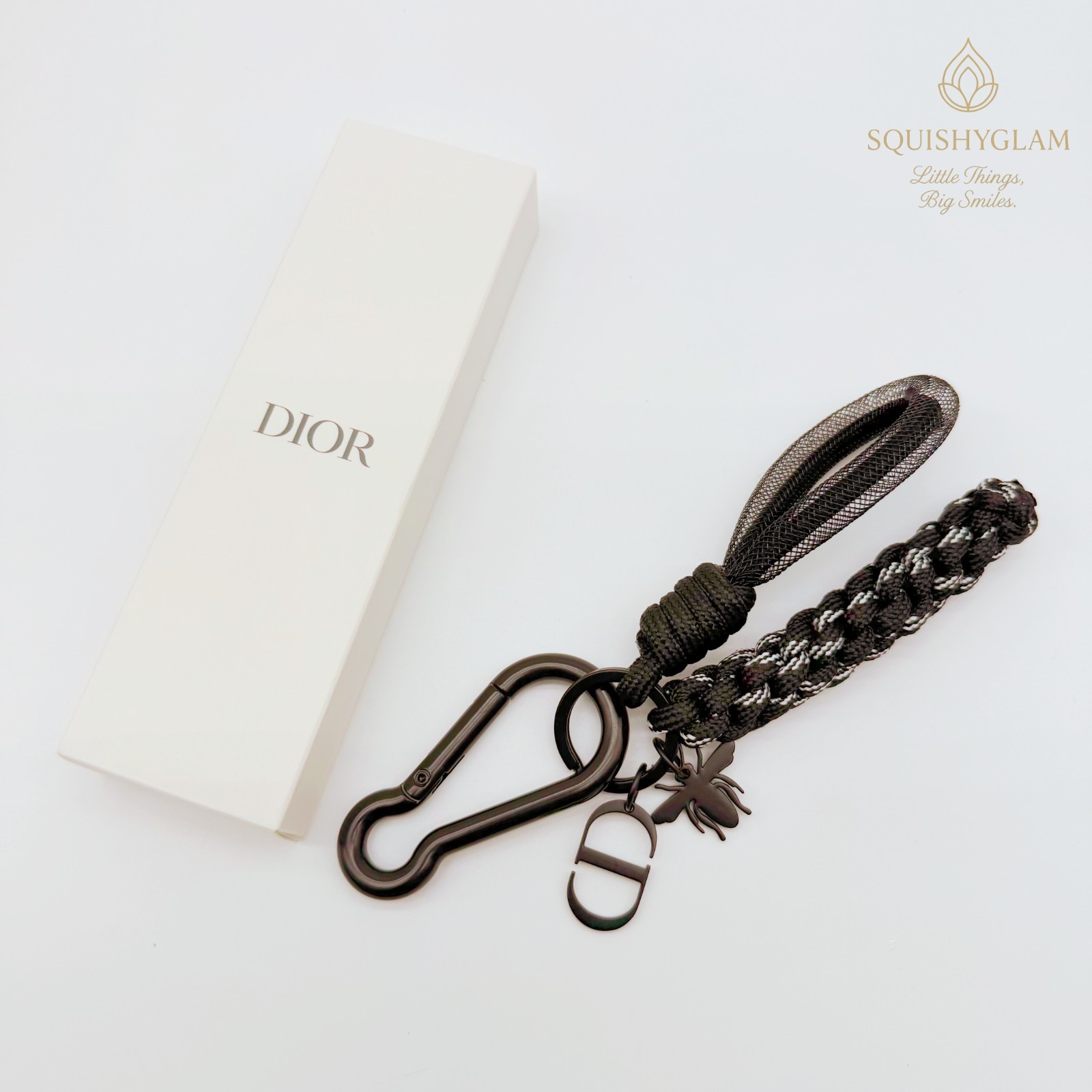 Dior Sauvage Black Key Holder Keychain Rare Limited Edition New in Box