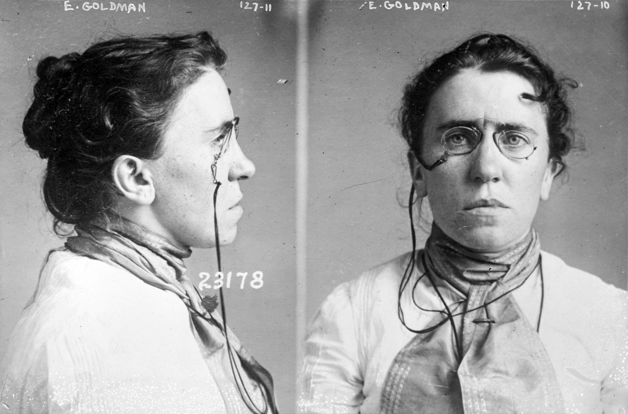 EMMA GOLDMAN - MUGSHOT - Political Activist & Writer - 5 x 7 in Photo Print