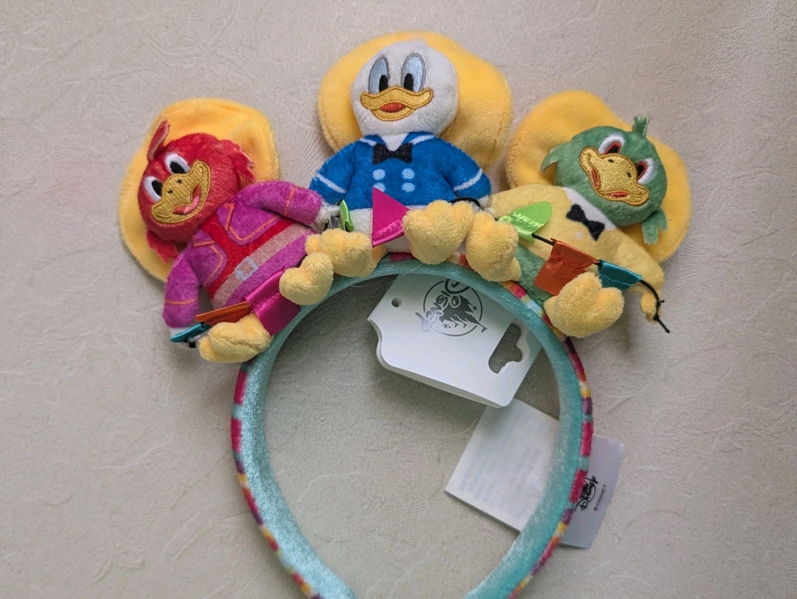 Disney 2026 EPCOT World Showcase Mexico Three Caballeros Birds Headband New