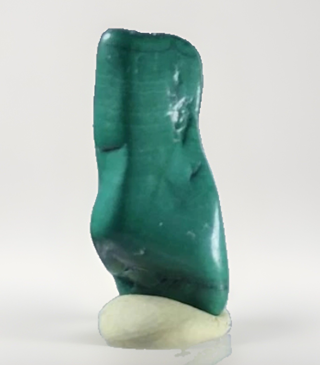 Stone Of Transformation: Authentic Malachite Crystal Natural Polished Gemstone