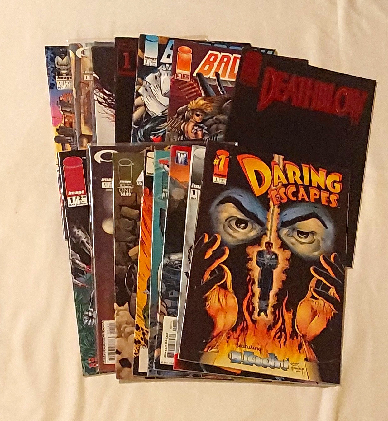 Image/Wildstorm Comic Lot #1's, First Printings. 17 Total. Very Good to Good.