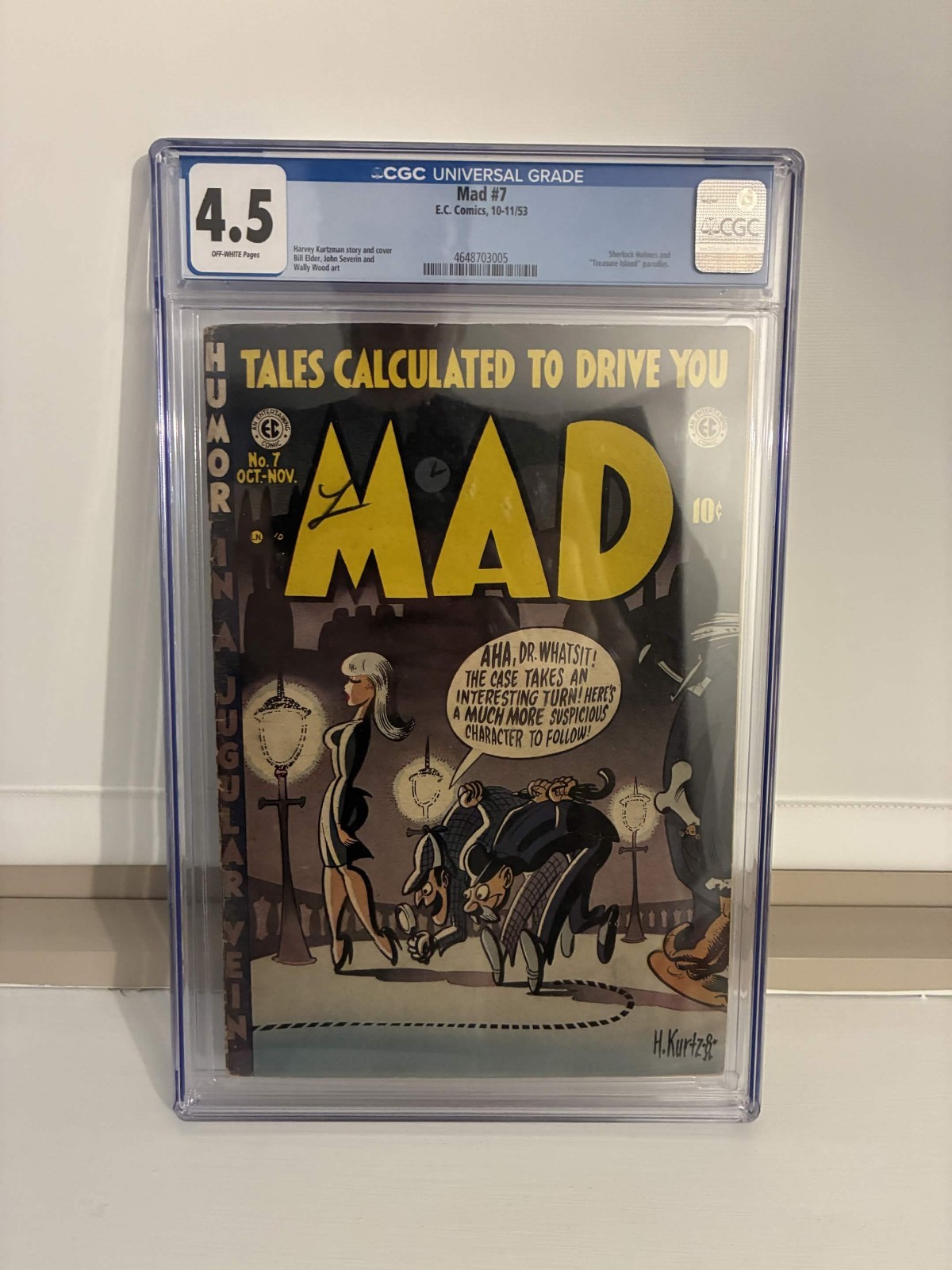 MAD #7 (1953 EC Comics) - CGC 4.5