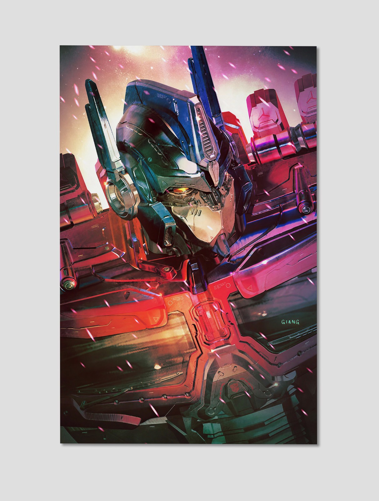 Transformers '84 Secrets & Lies #1 John Giang Giclee Print Poster 11x17 Wall Art