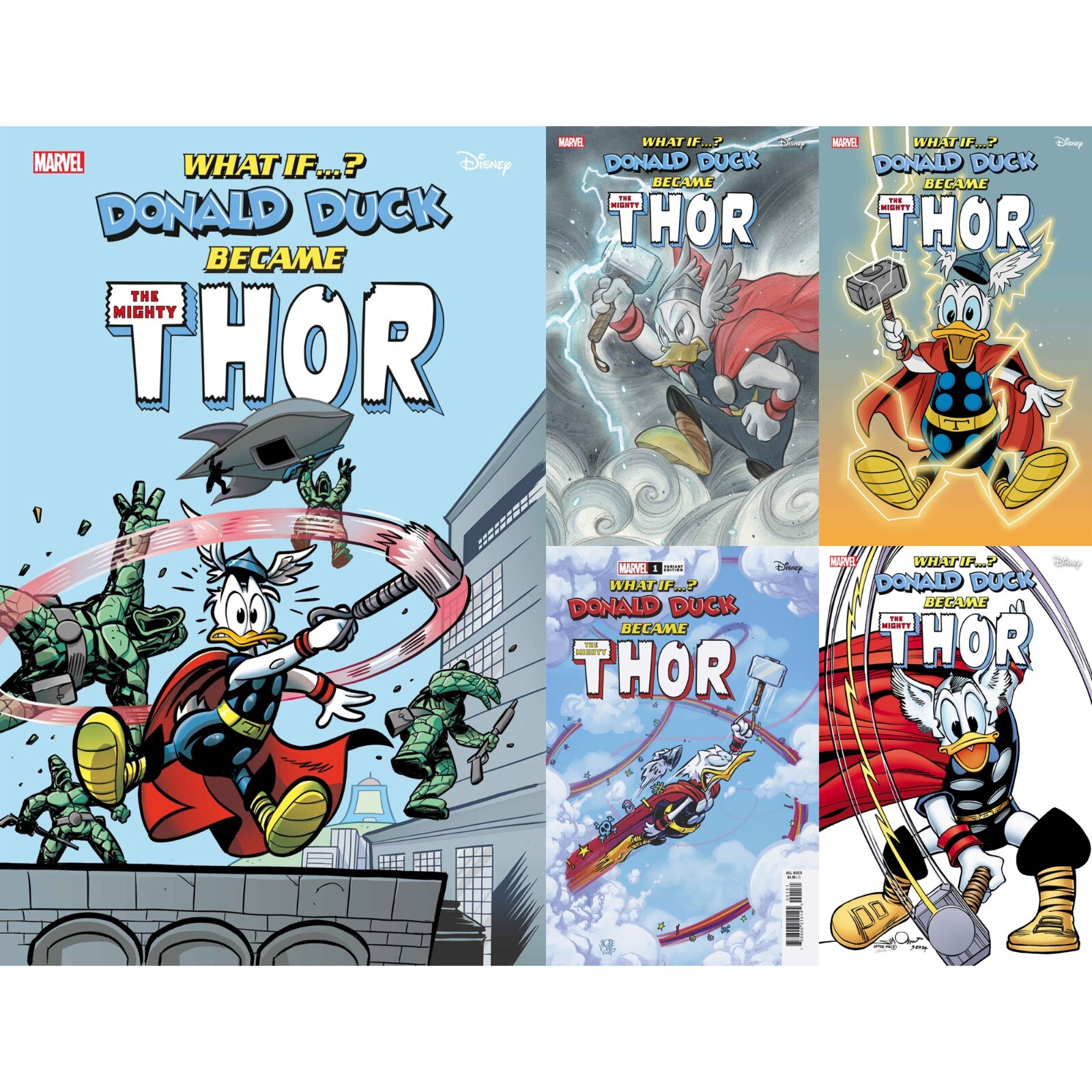 Marvel & Disney: What If...?(2024) #1 Thor Avengers Fantastic Four Marvel Comics