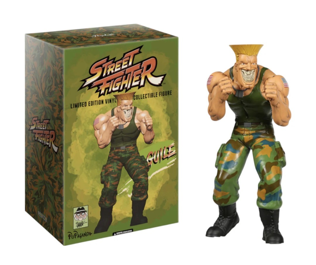MINDstyle x Popaganda Ron English x Street Fighter Guile Grin 15\