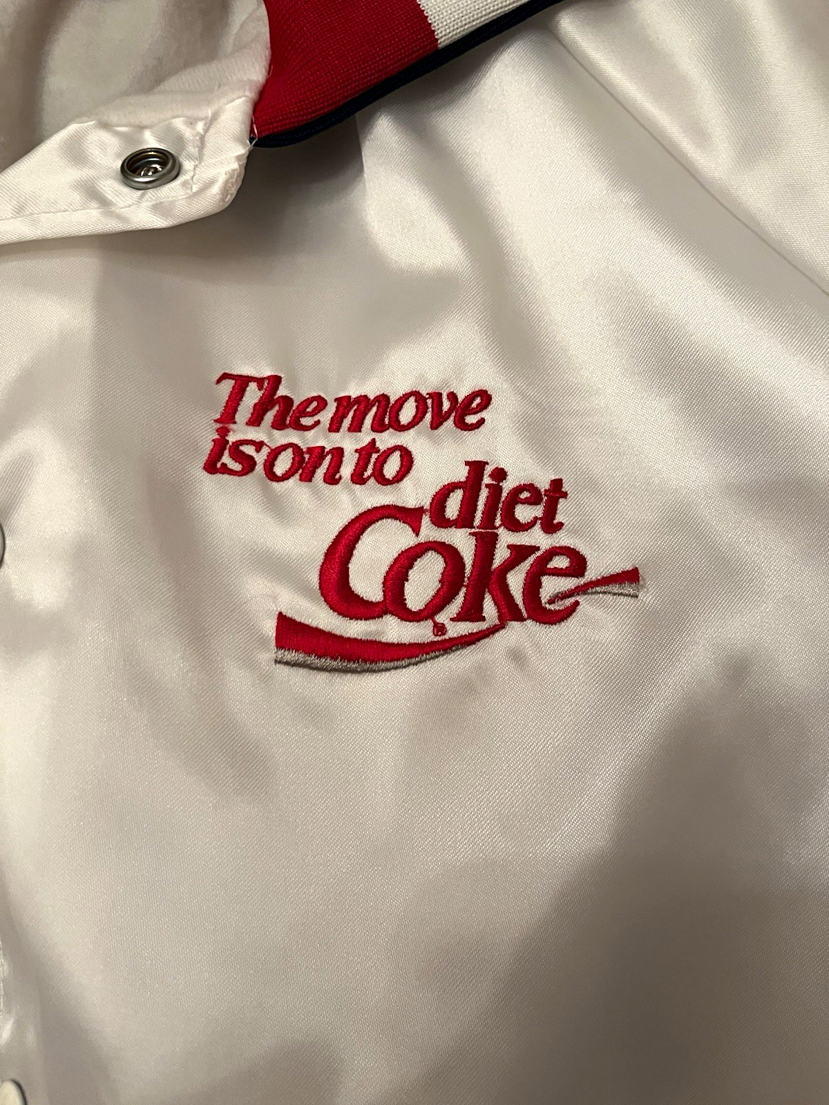 Vintage Diet Coke Advertising Jacket Vintage Diet Coke Advertising Jacket